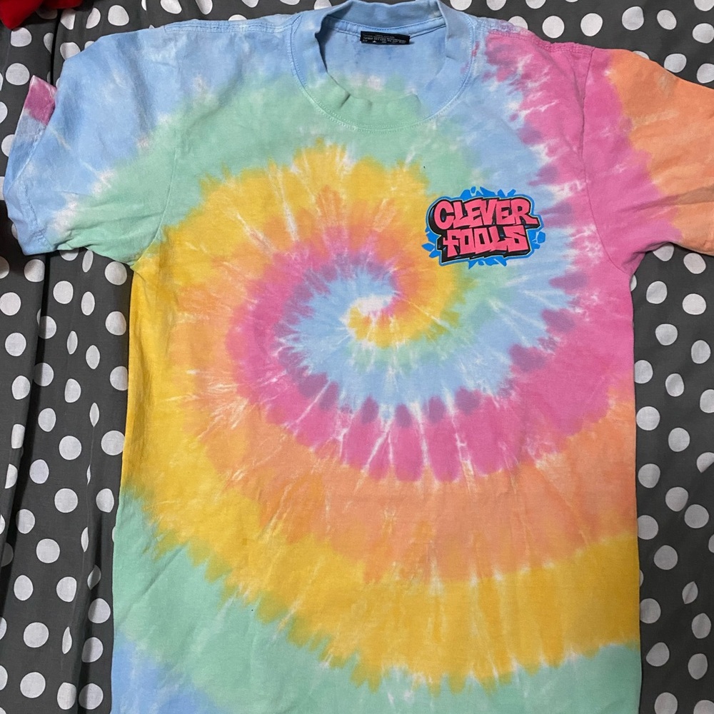 Clever fools Tie Dye Shirt
